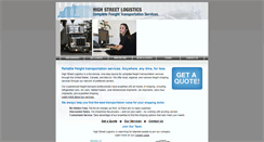 Desktop Screenshot of highstlogistics.com